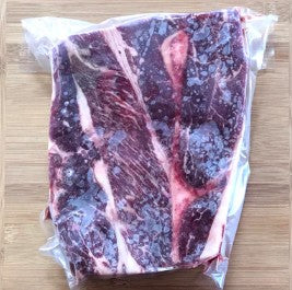 Vacuum-sealed beef roast from Clover Leaf Farm Meats, dry aged and USDA inspected
