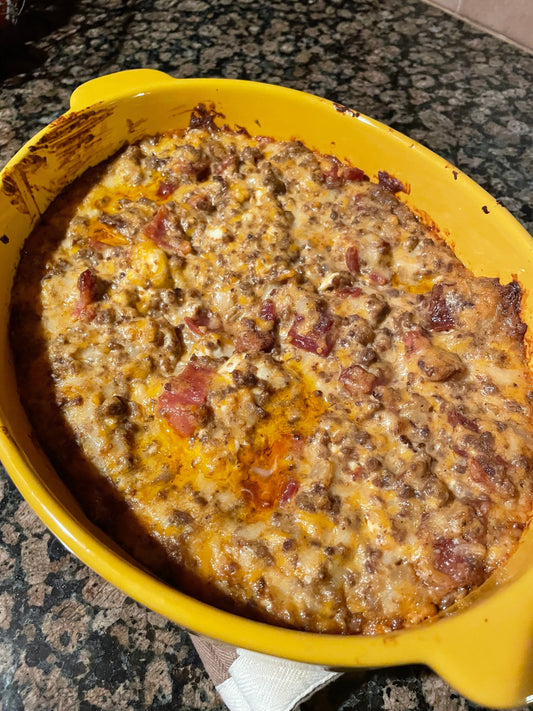 Bacon Cheeseburger Dip